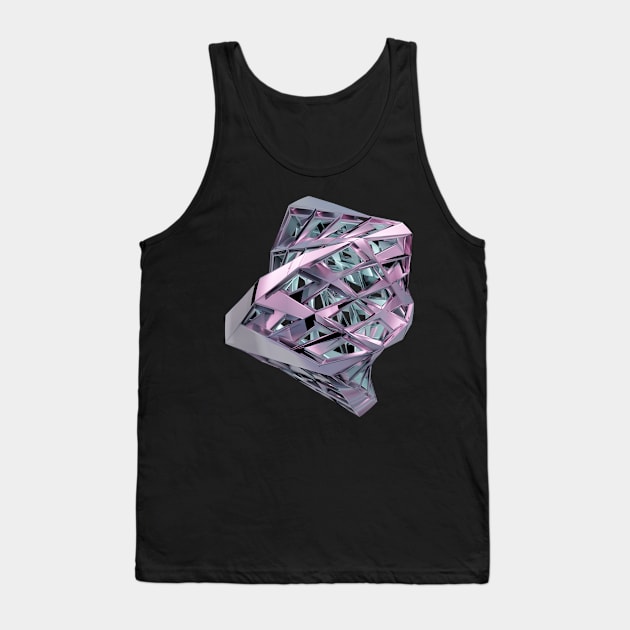 Abstract 3d Tank Top by Anilia